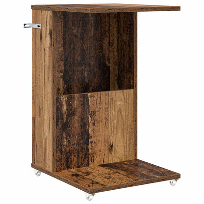 Tavolo laterale Legno vecchio 40 x 35 x 60 cm Legno multistrato | homemem39