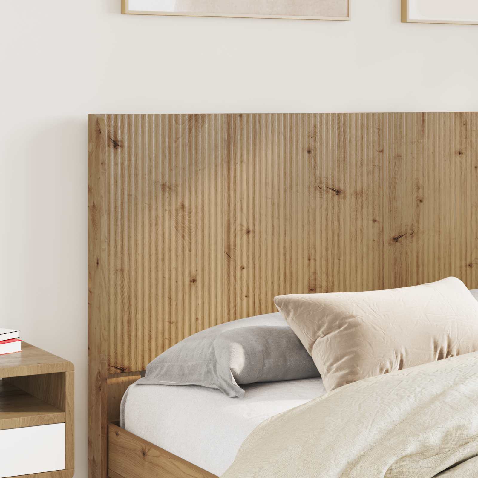 Struttura del letto con stoccaggio e testata Rovere Artigianale | homemem39