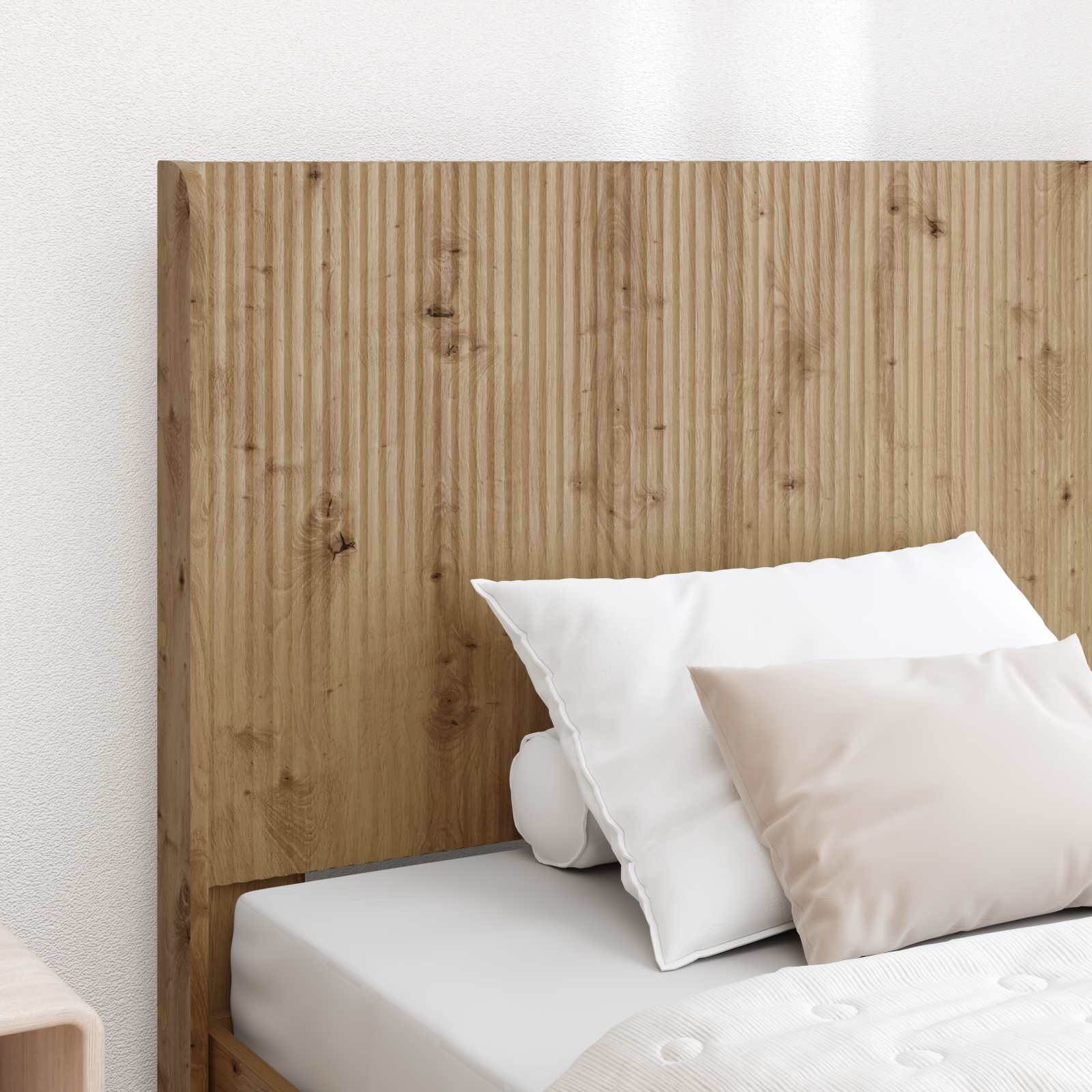 Struttura del letto con stoccaggio e testata Rovere Artigianale | homemem39