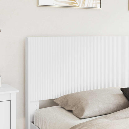 Struttura del letto con stoccaggio e testata Bianco | homemem39