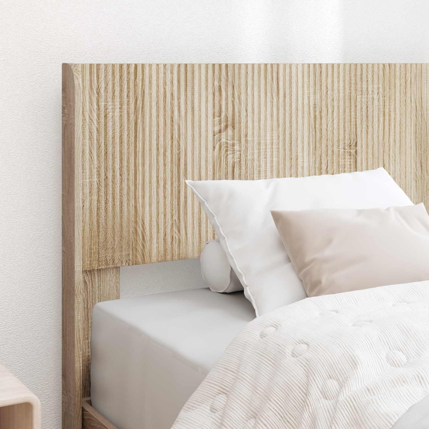 Struttura del letto con stoccaggio e testata 3 pcs | homemem39