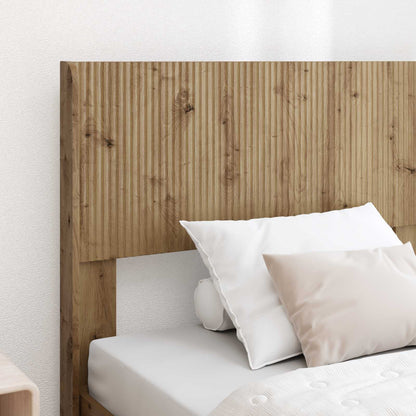 Struttura del letto con stoccaggio e testata Rovere Artigianale | homemem39