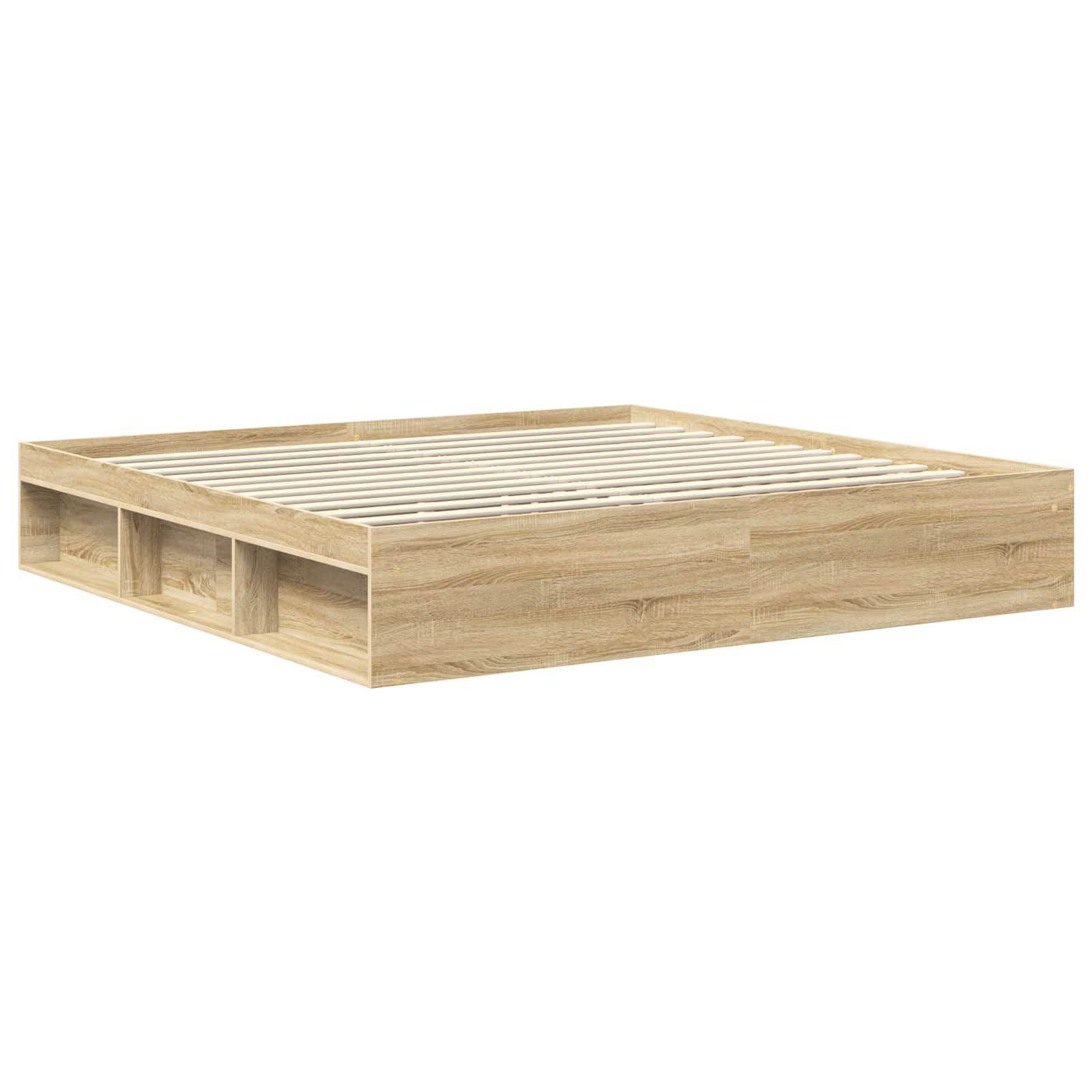 Struttura del letto Sonoma 200 x 200 cm Pino massello | homemem39