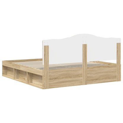 Struttura del letto Sonoma 200 x 200 cm Pino massello | homemem39