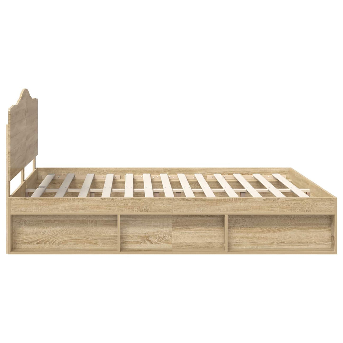 Struttura del letto Sonoma 200 x 200 cm Pino massello | homemem39