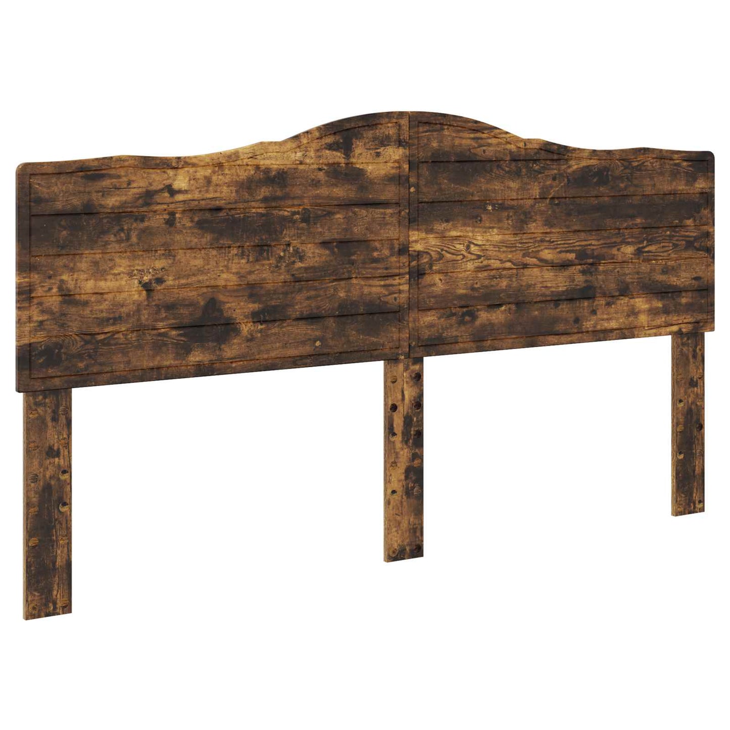 Struttura del letto Rovere fumé 200 x 200 cm Pino massello | homemem39