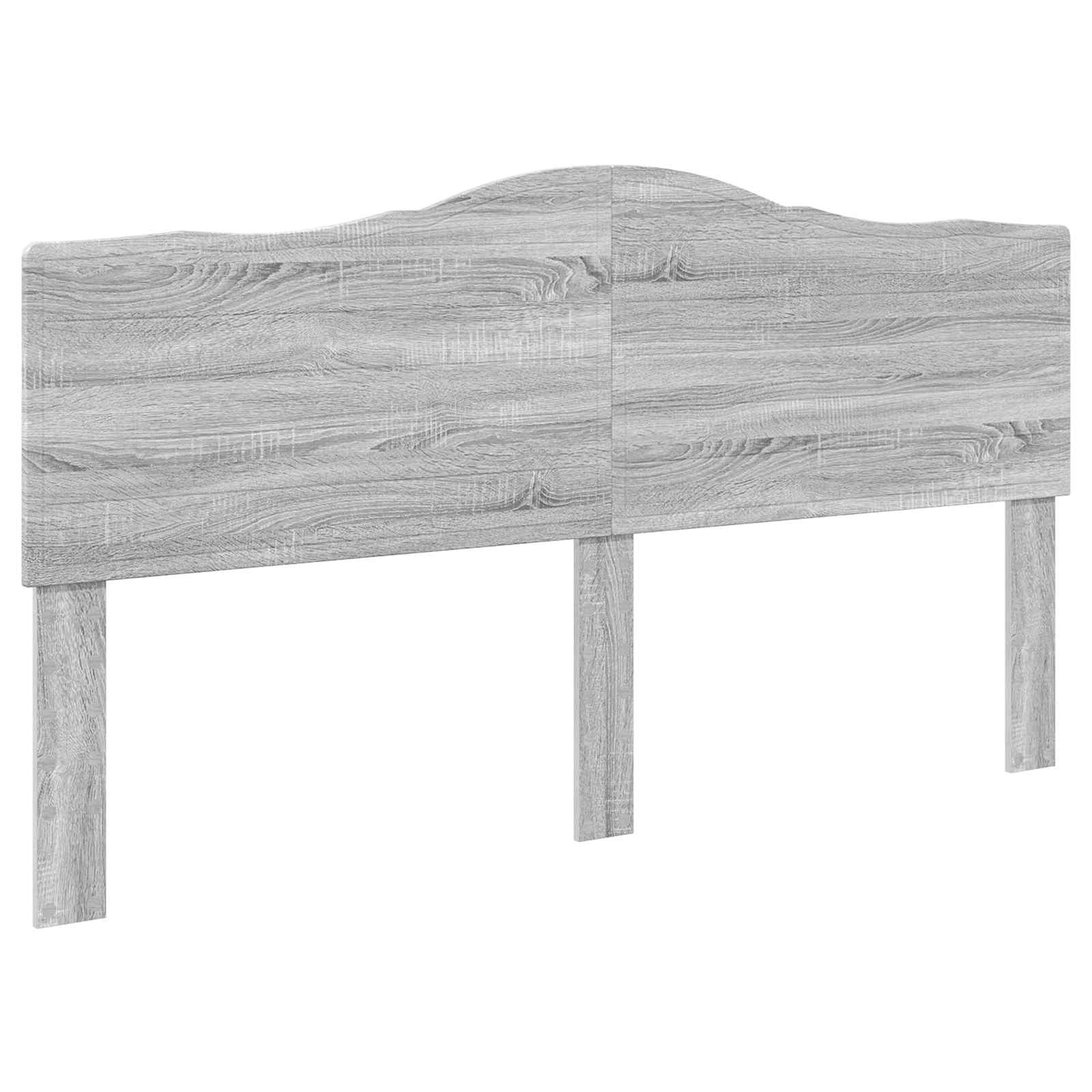 Struttura del letto Grigio Sonoma 200 x 200 cm Pino massello | homemem39