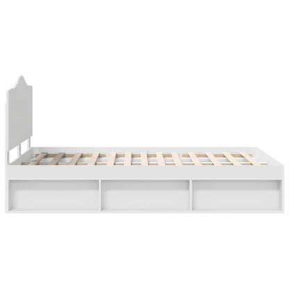 Struttura del letto Bianco 120 x 200 cm Pino massello | homemem39