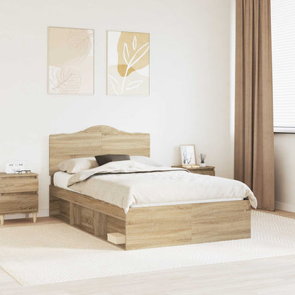 Struttura del letto Sonoma 120 x 200 cm Pino massello | homemem39
