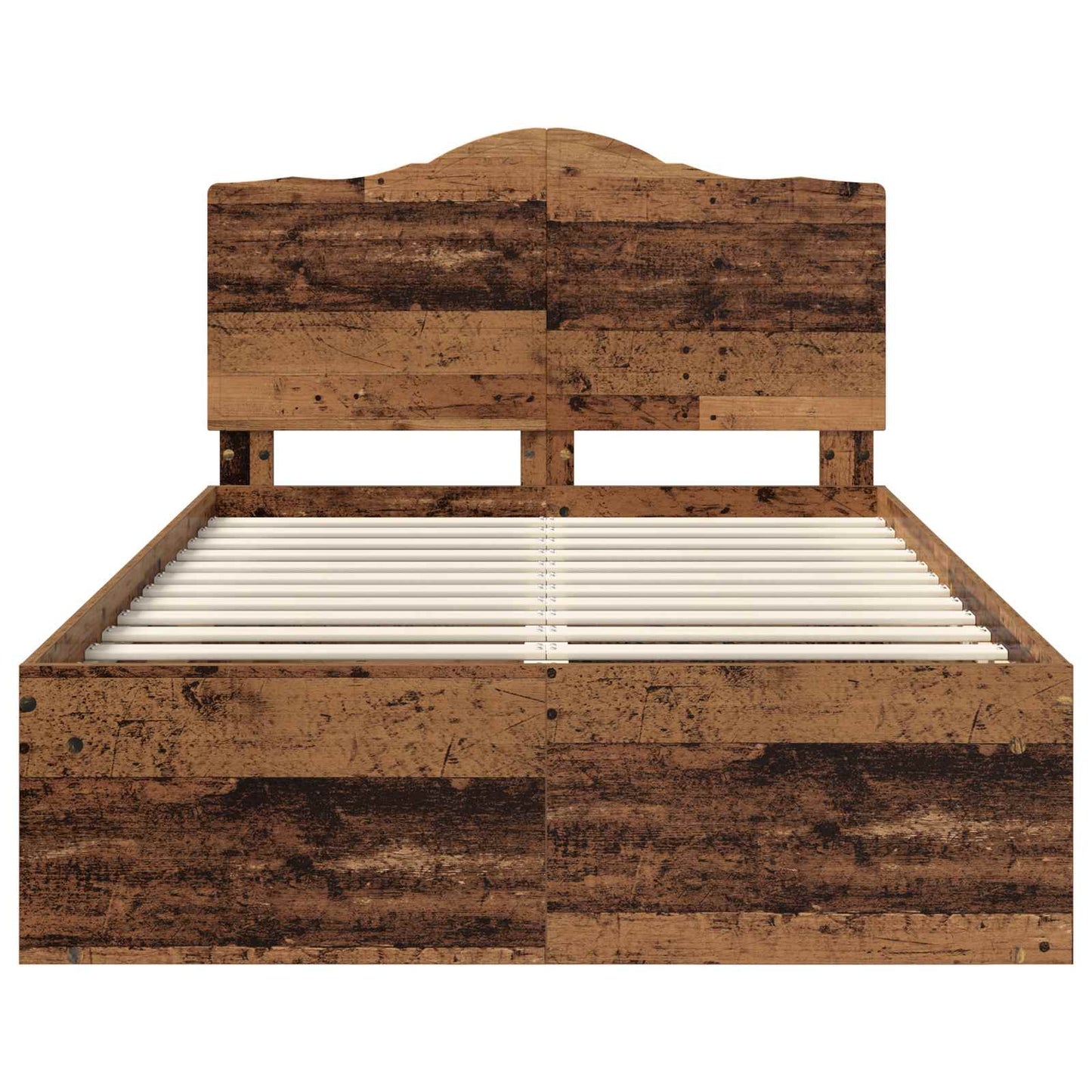Struttura del letto Legno vecchio 120 x 200 cm Pino massello | homemem39