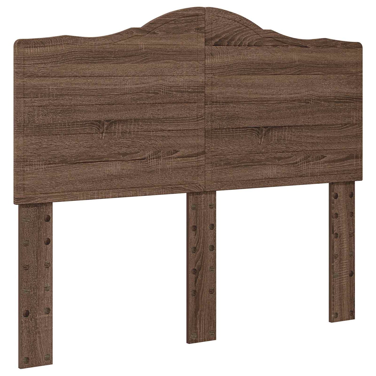 Struttura del letto Rovere Marrone 120 x 190 cm Pino massello | homemem39