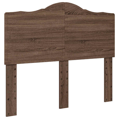 Struttura del letto Rovere Marrone 120 x 190 cm Pino massello | homemem39