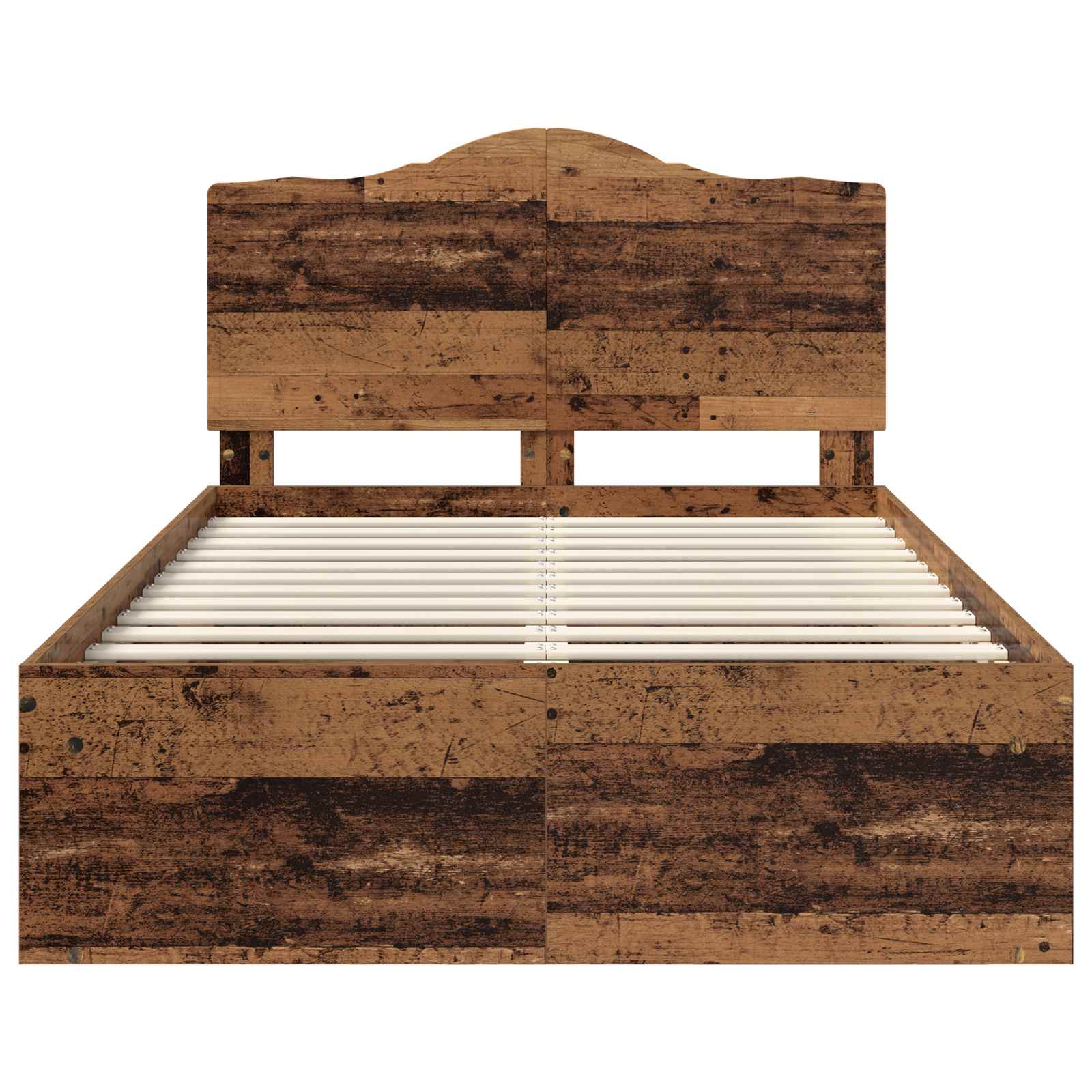 Struttura del letto Legno vecchio 120 x 190 cm Pino massello | homemem39