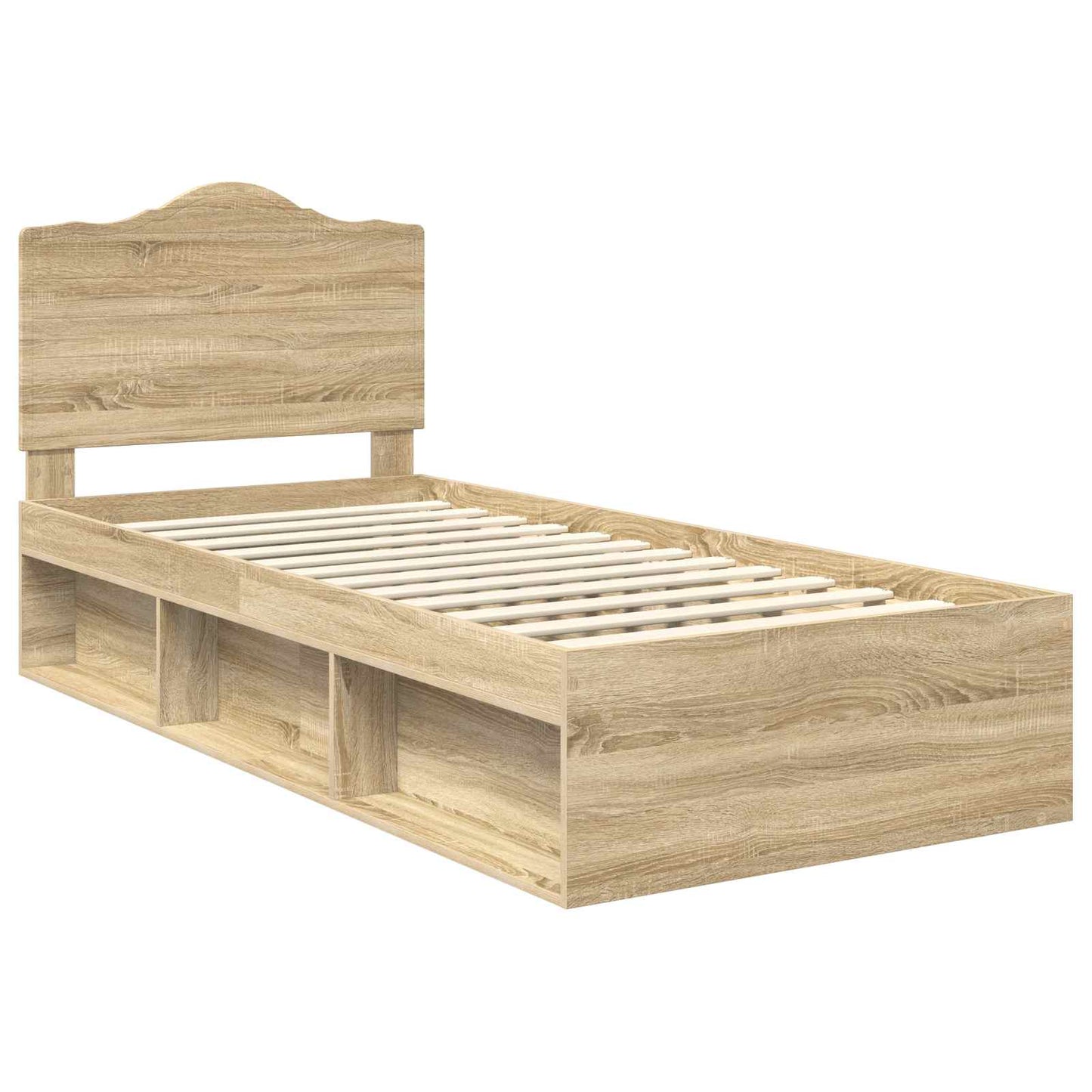 Struttura del letto Sonoma 90 x 190 cm Pino massello | homemem39