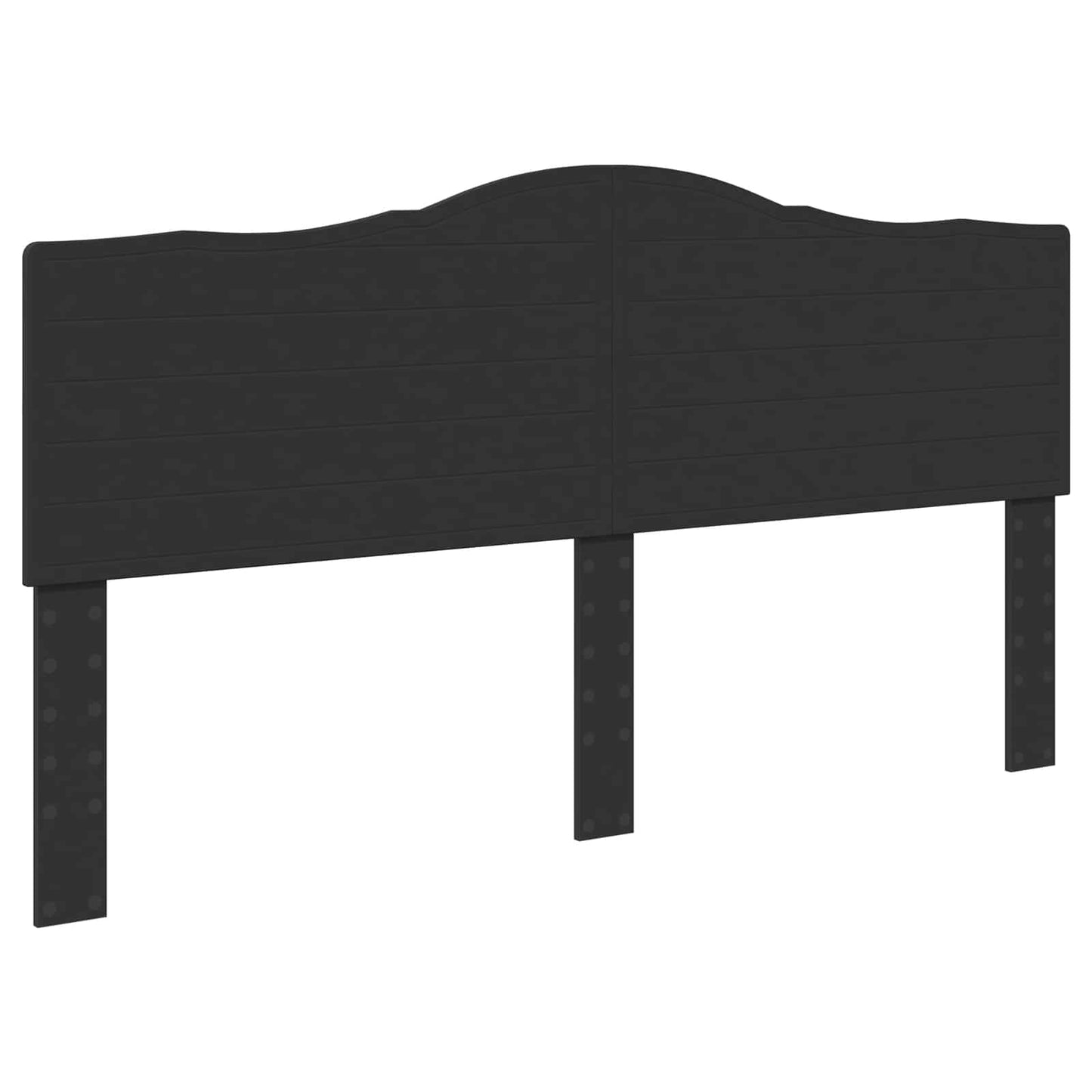 Struttura del letto Nero 200 x 200 cm Legno Ingegnerizzato | homemem39