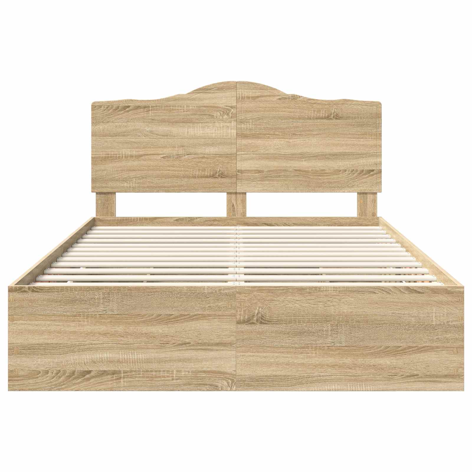 Struttura del letto con cassetto Rovere Sonoma 150 x 200 cm | homemem39
