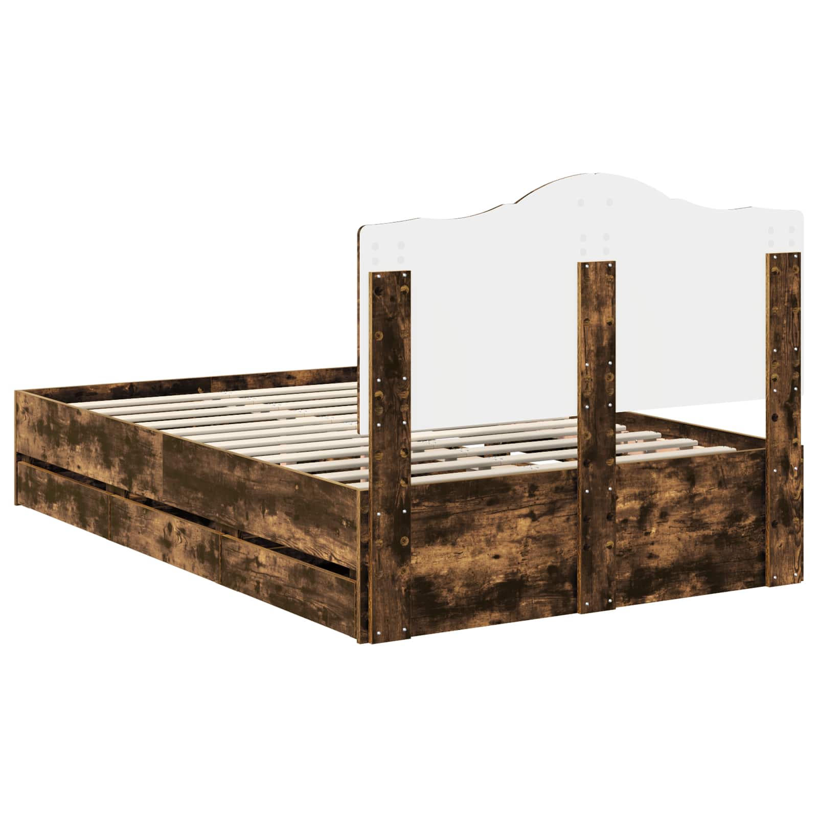 Struttura del letto Quercia Affumicata 120 x 200 cm | homemem39