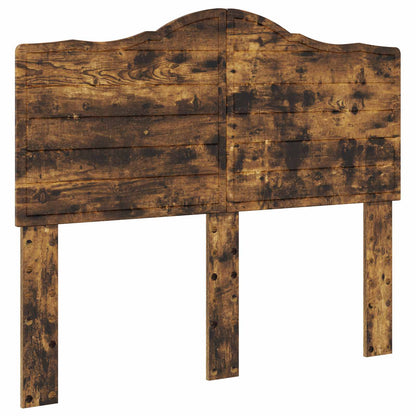Struttura del letto Rovere fumé 135 x 190 cm Legno multistrato | homemem39