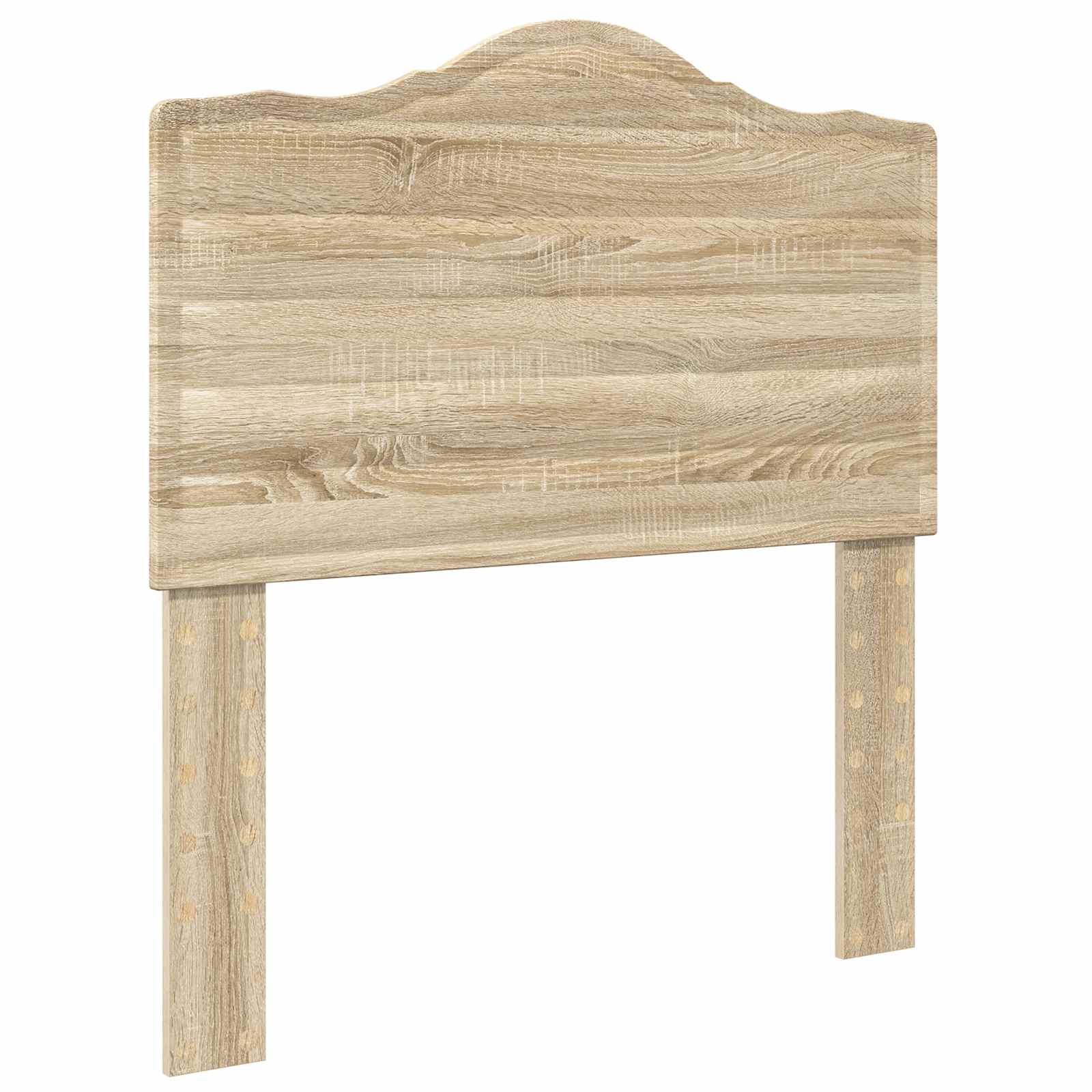 Struttura del letto con testiera Rovere Sonoma 100 x 200 cm | homemem39