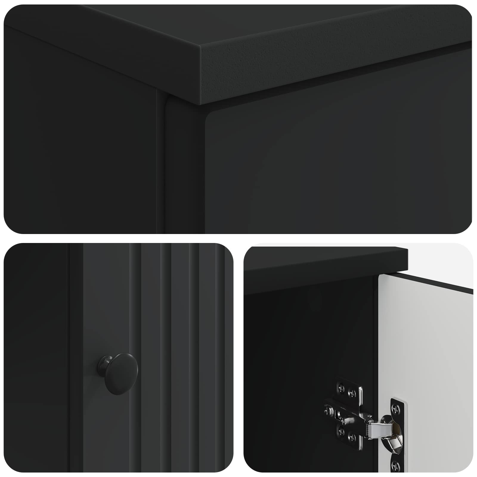 Scrivania Nero 142,5 x 50 x 75 cm Legno ingegnerizzato | homemem39