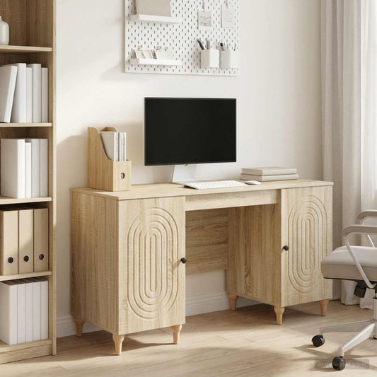 Scrivania Sonoma 142,5 x 50 x 75 cm Legno ingegnerizzato