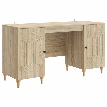 Scrivania Sonoma 142,5 x 50 x 75 cm Legno ingegnerizzato | homemem39