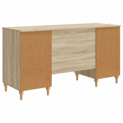 Scrivania Rovere Sonoma 142,5 x 50 x 75 cm Legno ingegnerizzato