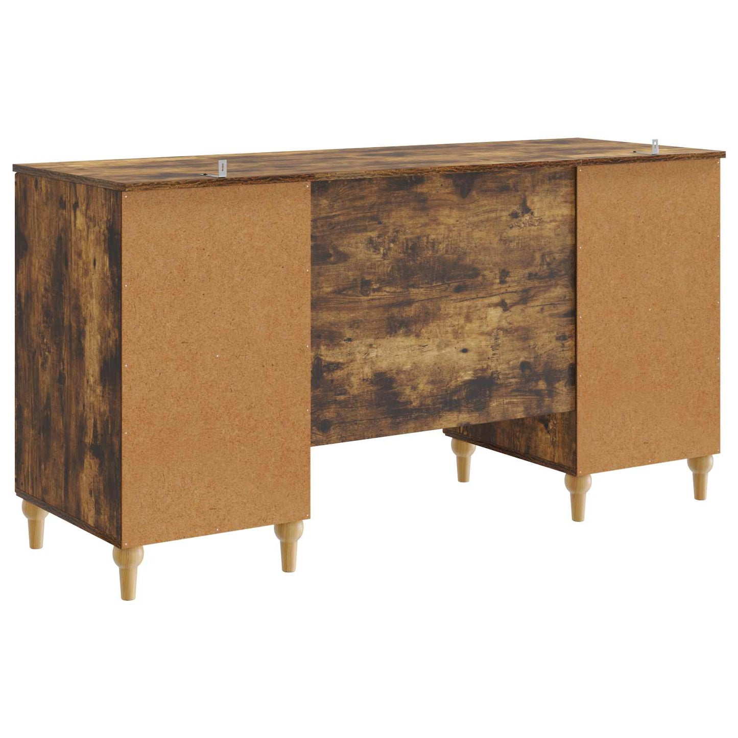 Scrivania Rovere Fumo 142,5 x 50 x 75 cm Legno ingegnerizzato | homemem39