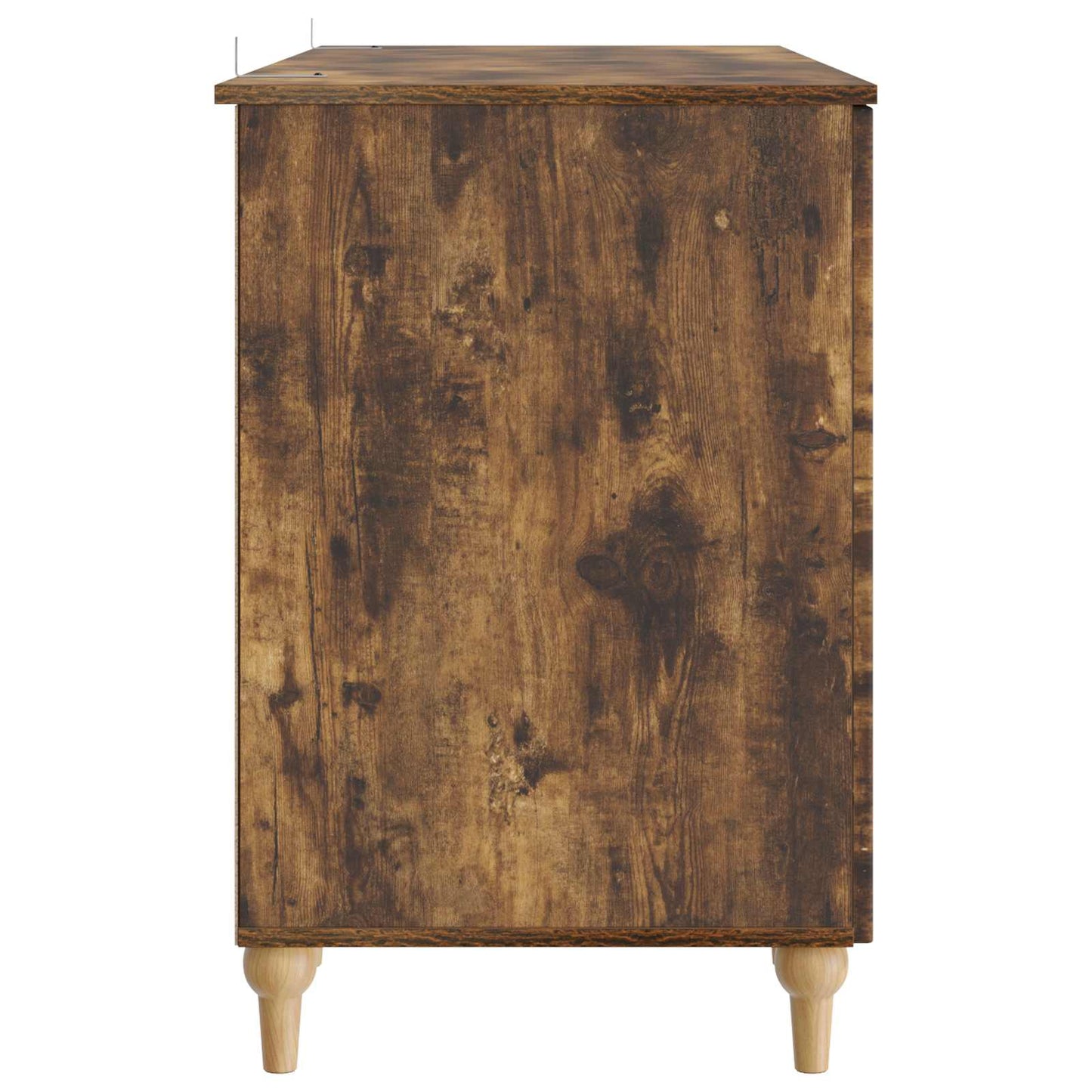 Scrivania Rovere Fumo 142,5 x 50 x 75 cm Legno ingegnerizzato | homemem39