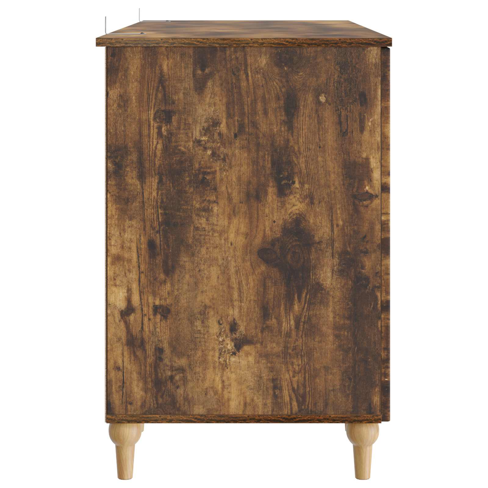 Scrivania Rovere Fumo 142,5 x 50 x 75 cm Legno ingegnerizzato | homemem39