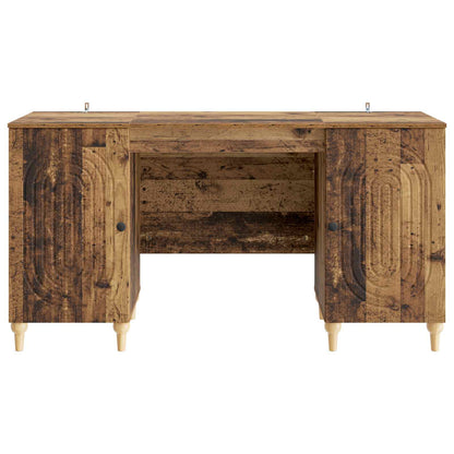 Scrivania Legno antico 142,5 x 50 x 75 cm Legno ingegnerizzato | homemem39