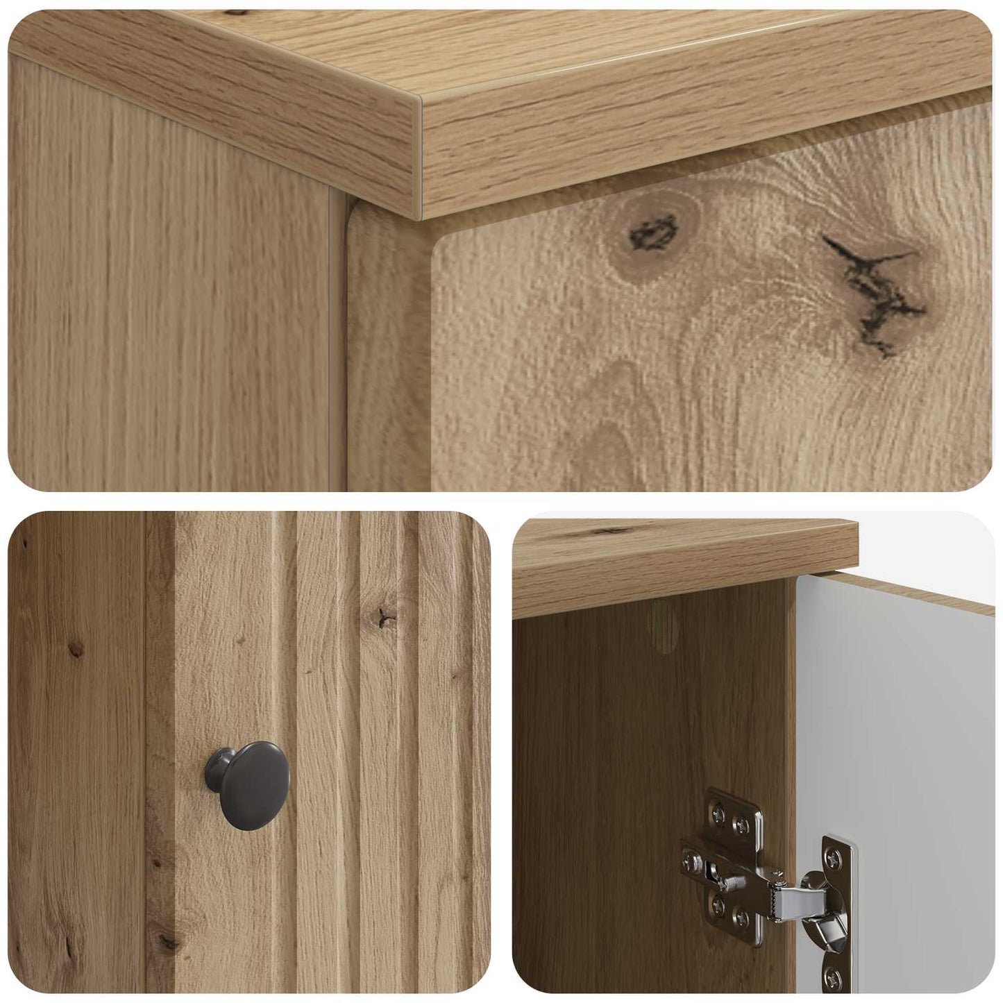 Scrivania Rovere Artigianale Legno ingegnerizzato