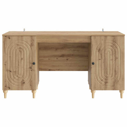 Scrivania con lo scaffale Rovere Artigianale 142,5 x 50 x 75 cm | homemem39