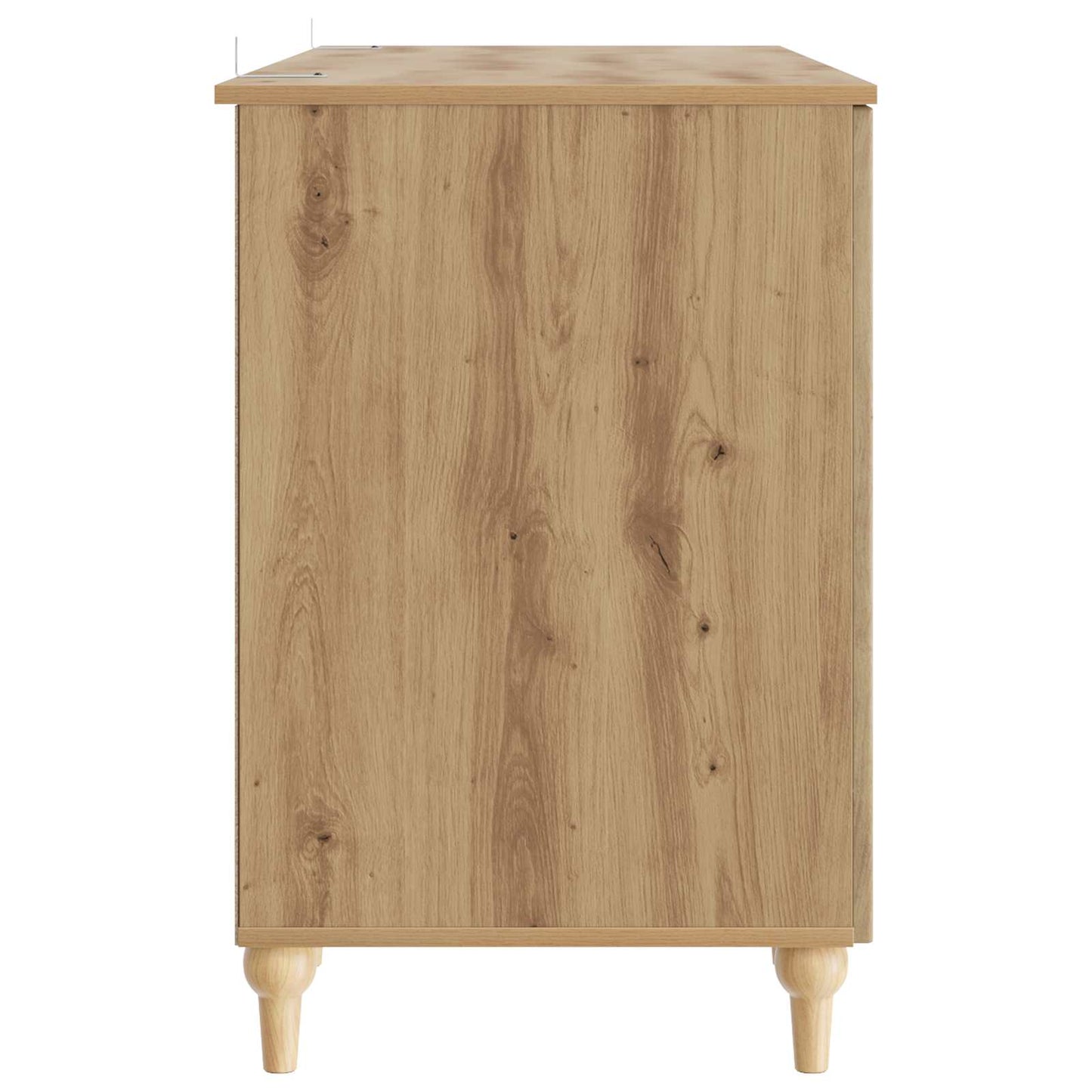 Scrivania con lo scaffale Rovere Artigianale 142,5 x 50 x 75 cm | homemem39