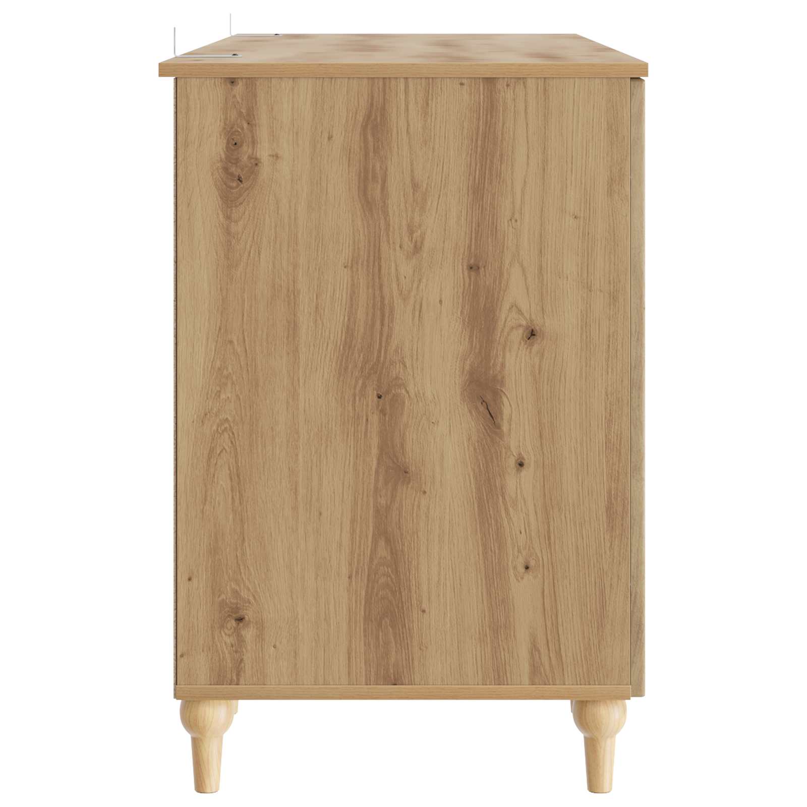 Scrivania con lo scaffale Rovere Artigianale 142,5 x 50 x 75 cm | homemem39