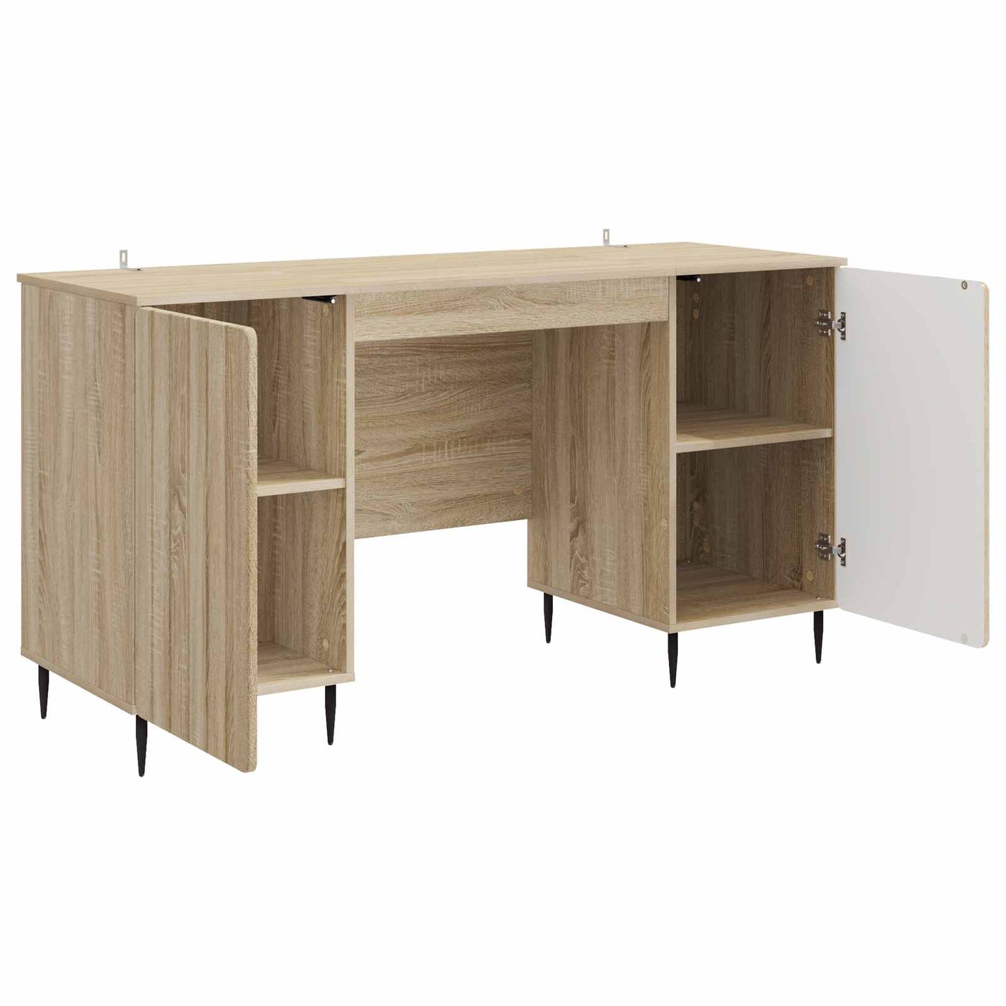 Scrivania Rovere Sonoma 142,5 x 50 x 75 cm Legno ingegnerizzato | homemem39
