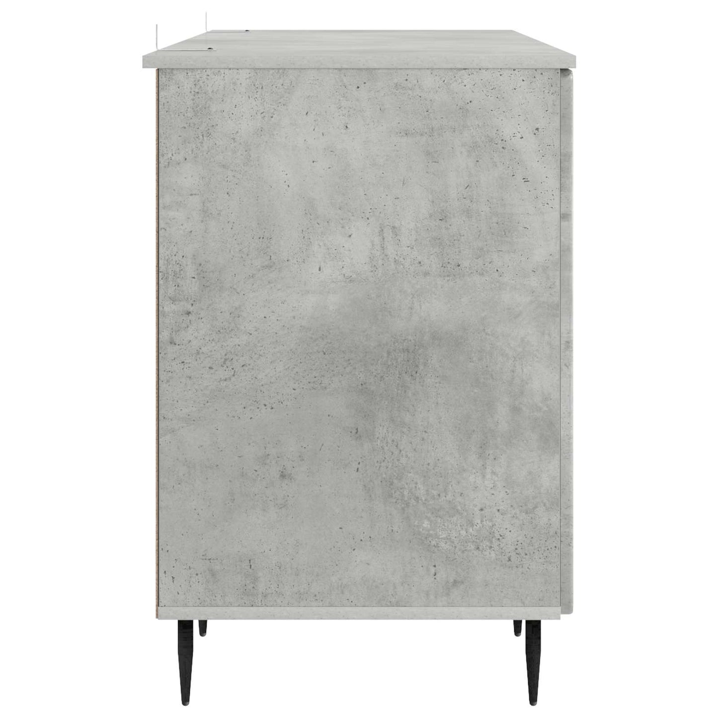 Scrivania con lo scaffale Grigio Cemento 142,5 x 50 x 75 cm | homemem39
