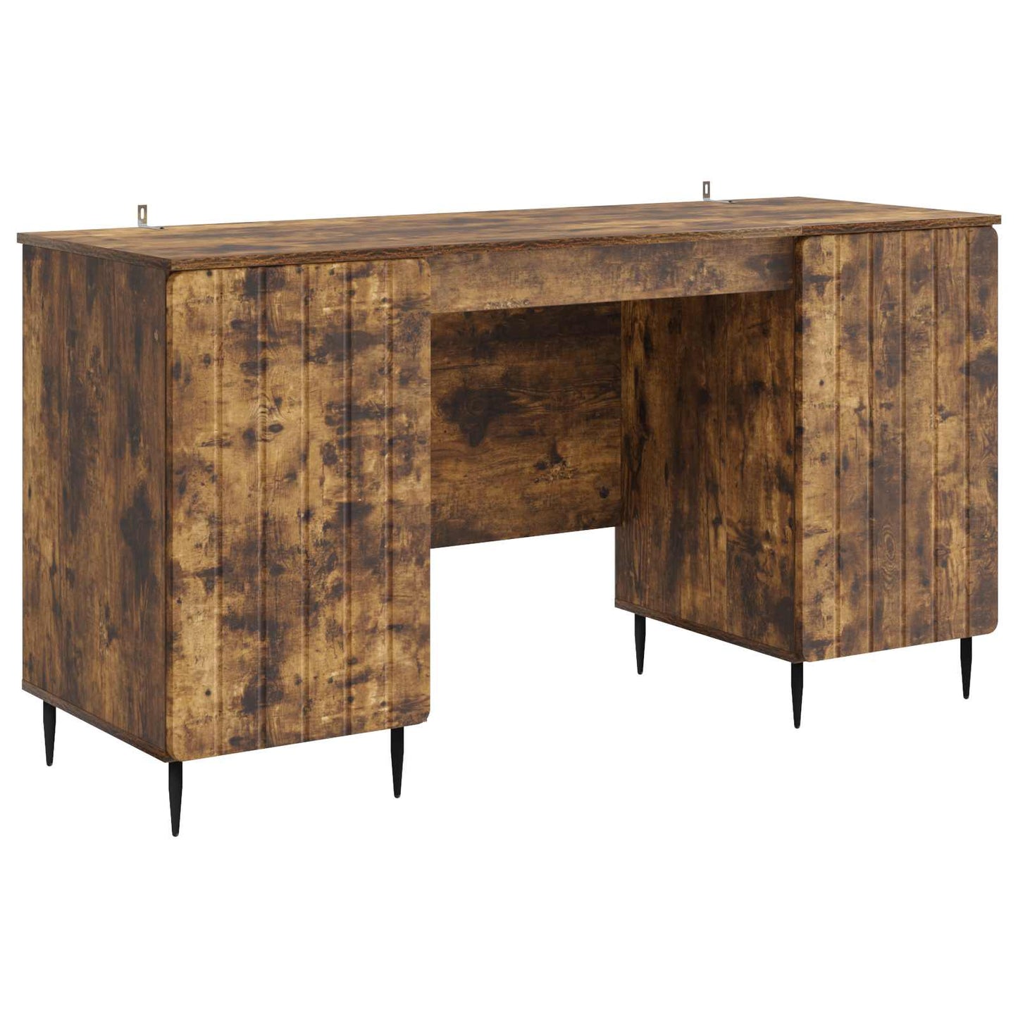 Scrivania Rovere Fumo 142,5 x 50 x 75 cm Legno ingegnerizzato | homemem39