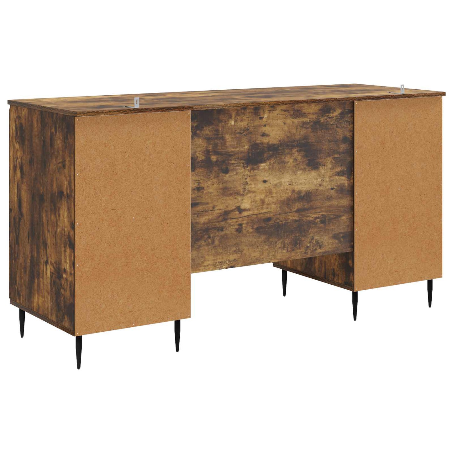 Scrivania Rovere Fumo 142,5 x 50 x 75 cm Legno ingegnerizzato