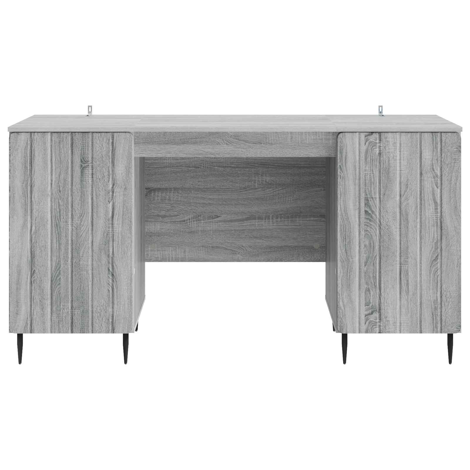 Scrivania Grigio Sonoma 142,5 x 50 x 75 cm Legno ingegnerizzato | homemem39