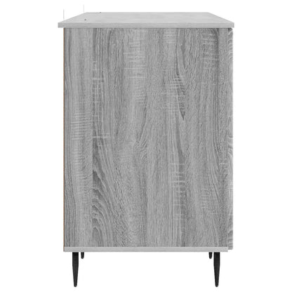 Scrivania Grigio Sonoma 142,5 x 50 x 75 cm Legno ingegnerizzato | homemem39