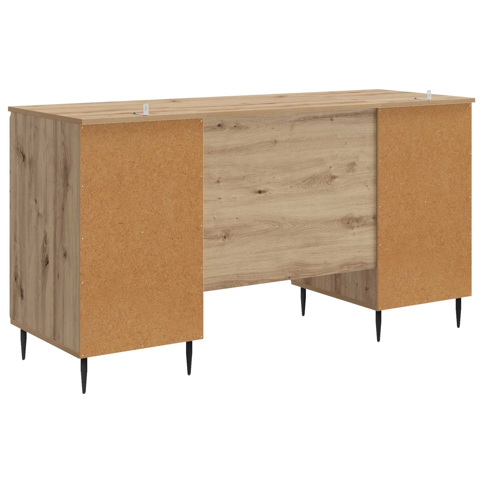 Scrivania con lo scaffale Rovere Artigianale 142,5 x 50 x 75 cm | homemem39