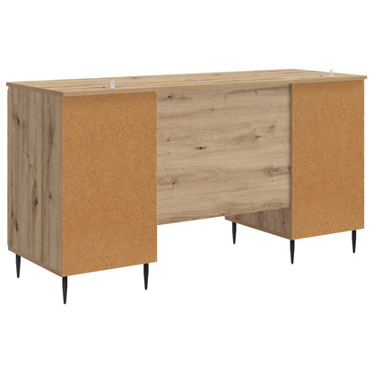 Scrivania con lo scaffale Rovere Artigianale 142,5 x 50 x 75 cm | homemem39