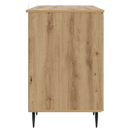 Scrivania con lo scaffale Rovere Artigianale 142,5 x 50 x 75 cm | homemem39