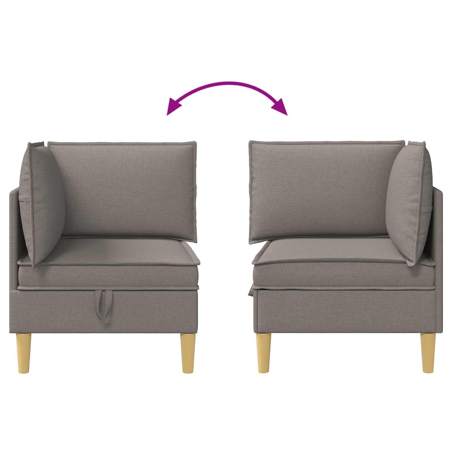 Divano con Stoccaggio Tessuto | homemem39