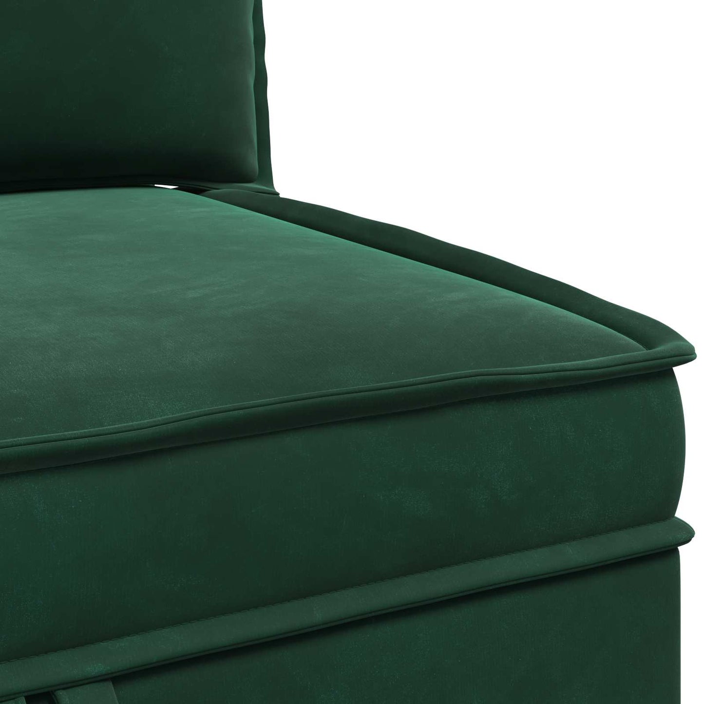 Divano con Stoccaggio Verde Scuro Velluto | homemem39