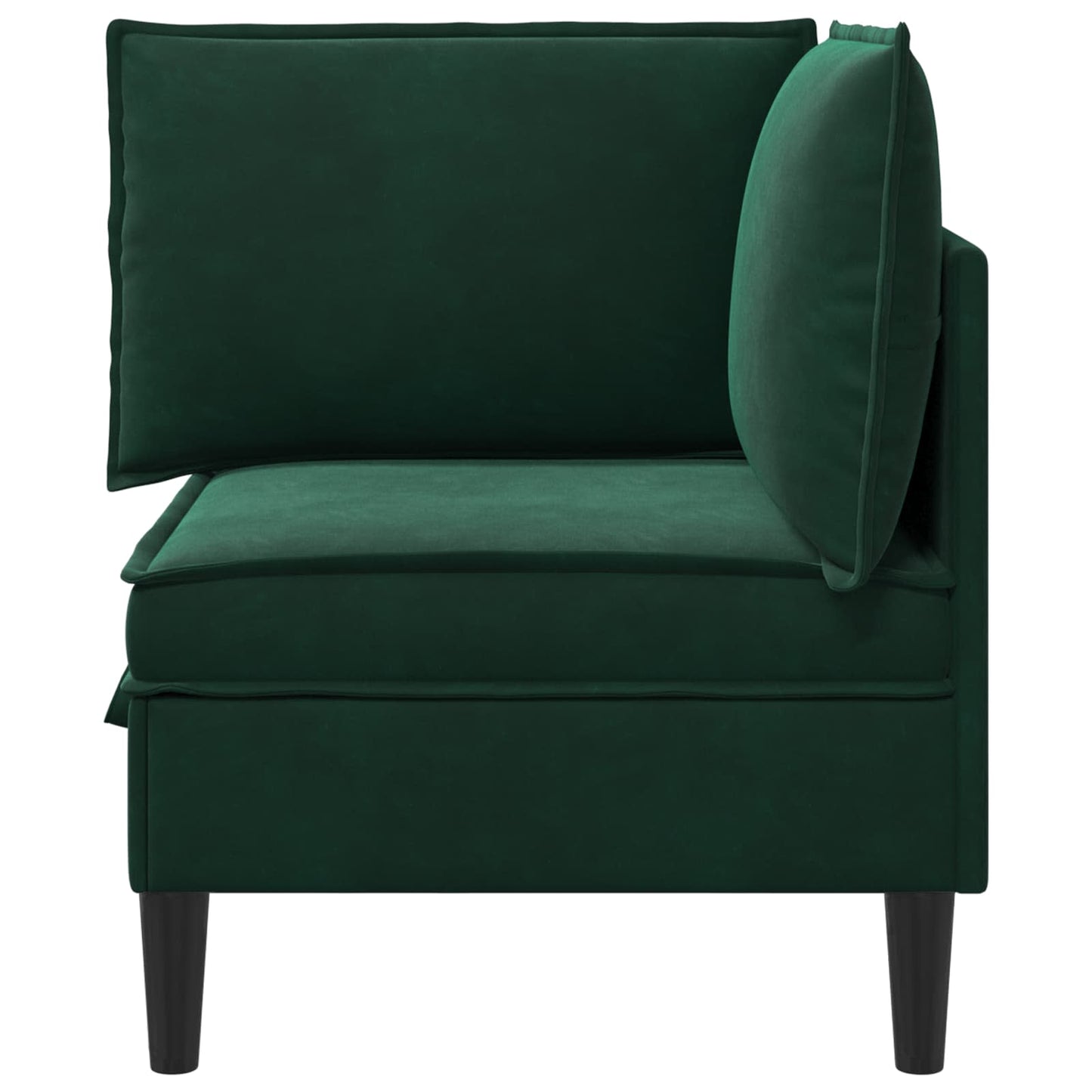 Divano con Stoccaggio Verde Scuro Velluto | homemem39
