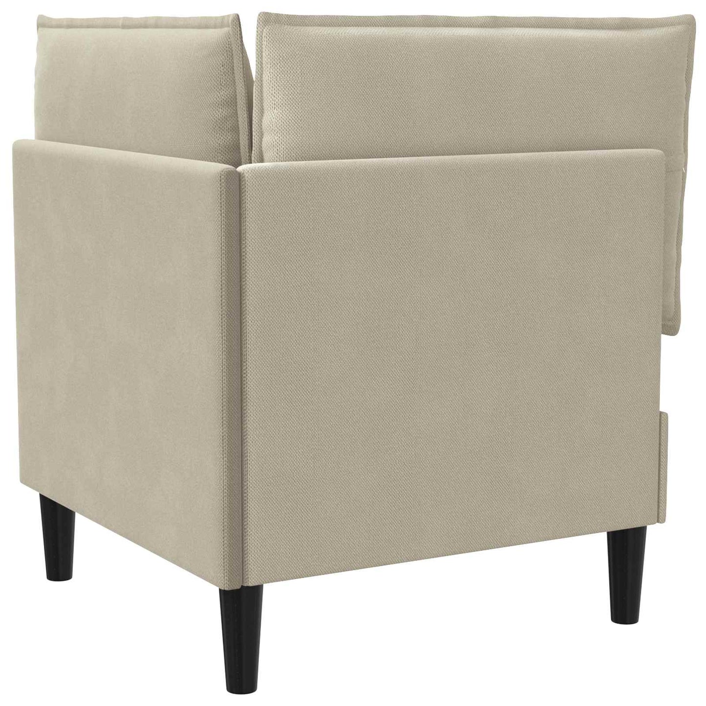 Divano Angolare con Storage Sabbia Velluto | homemem39