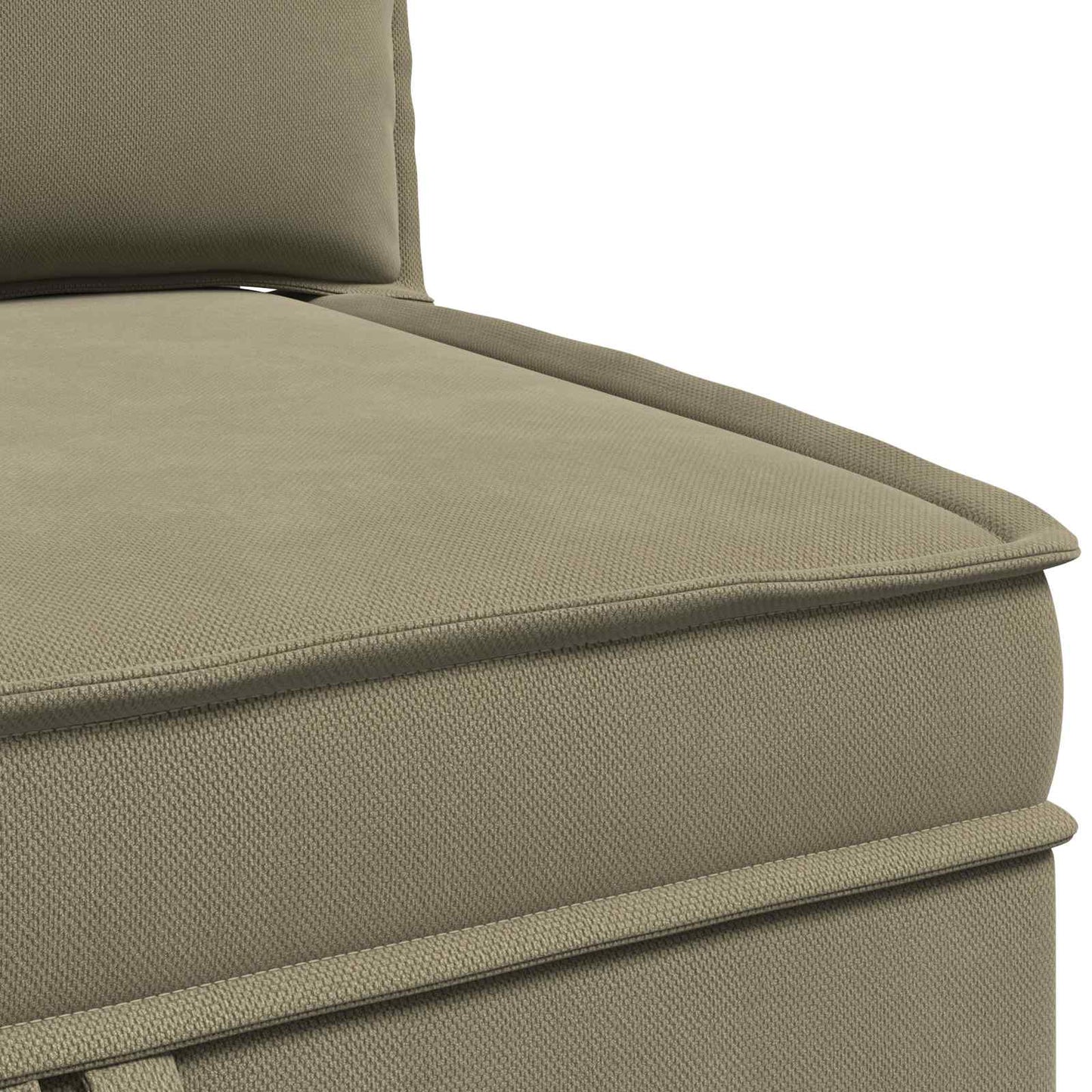 Divano Angolare con Storage Cachi Velluto