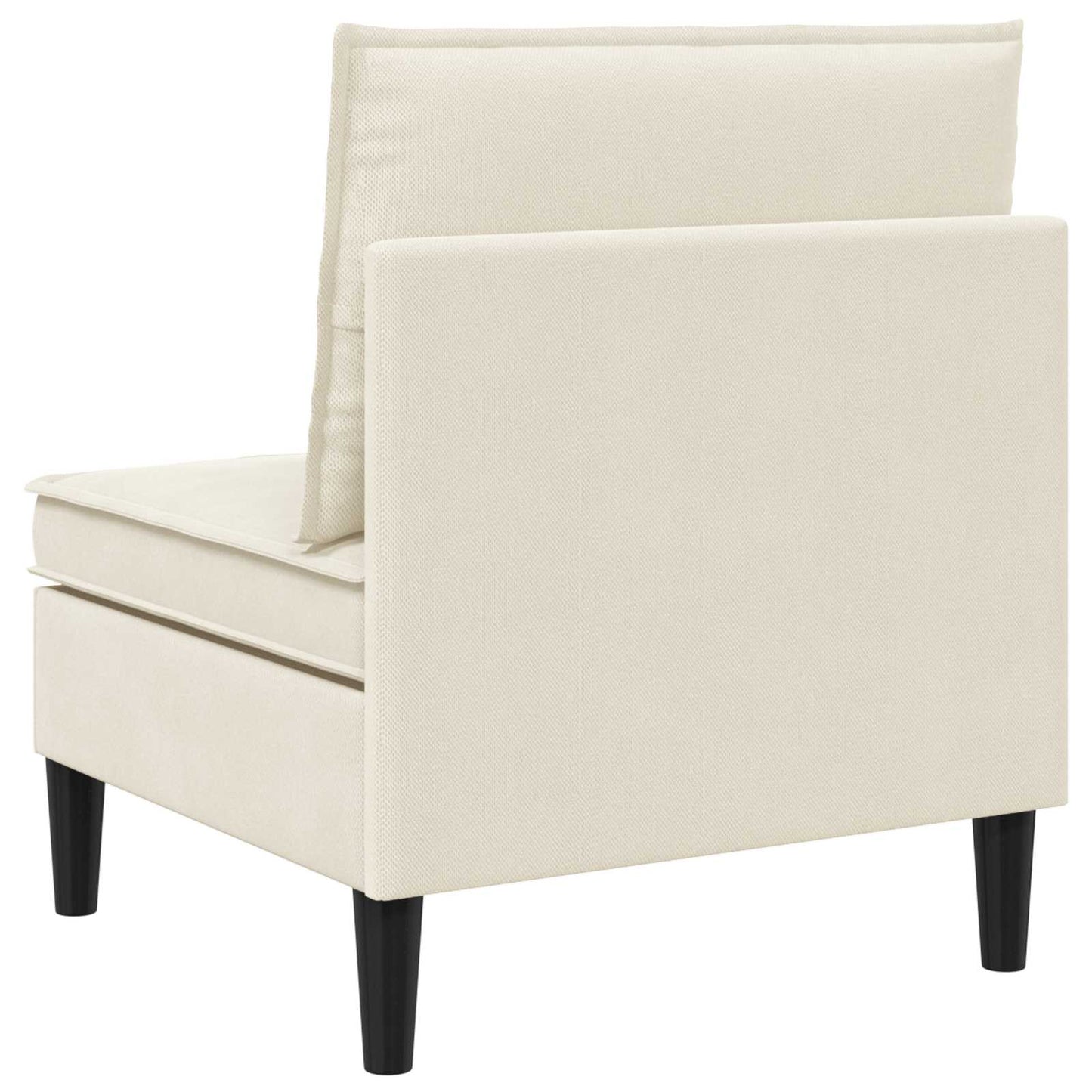 Divano Medio con Storage Crema Velluto | homemem39